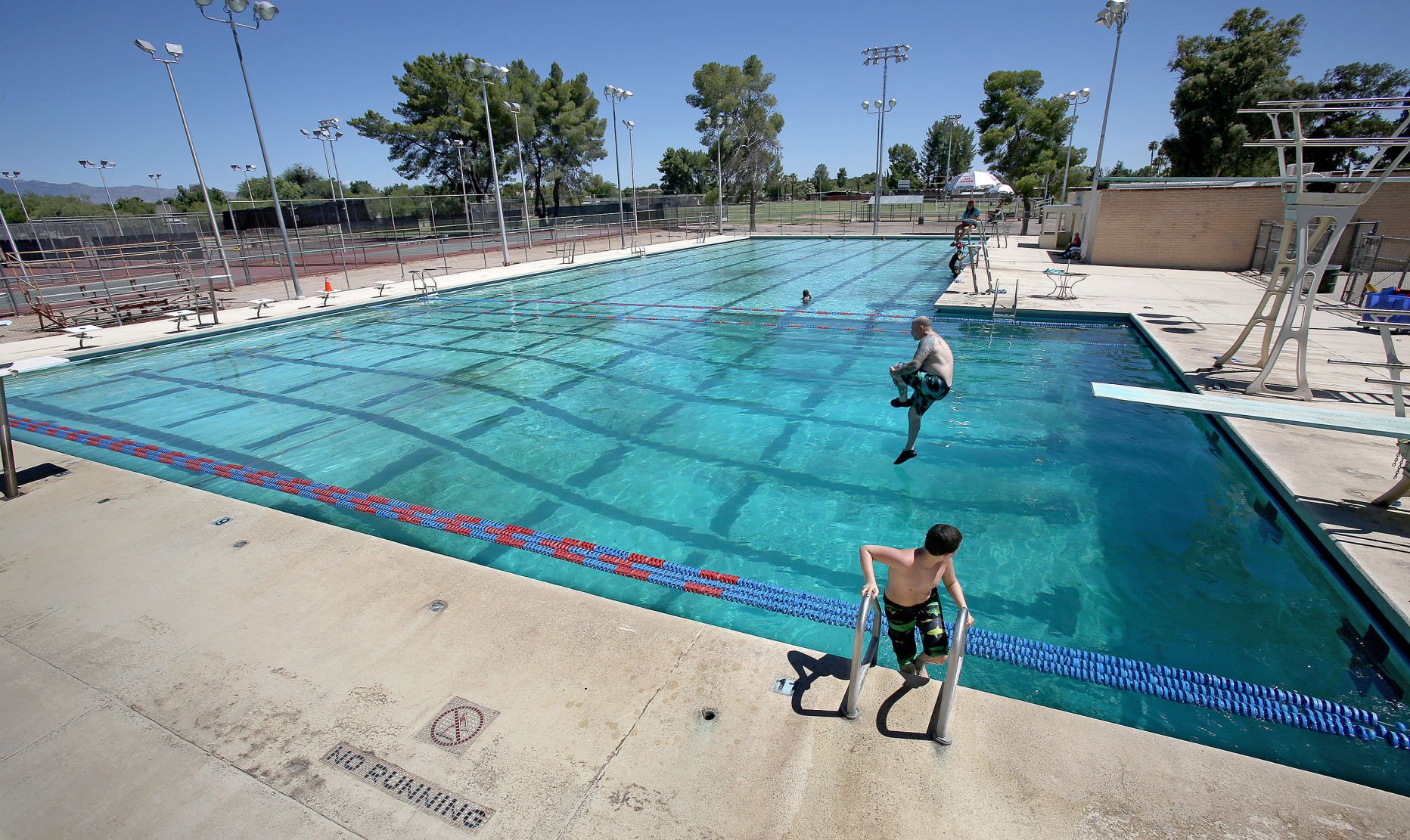 Ft. Lowell pool, 2016
